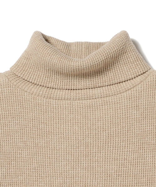 BEAMS BOY（ビームスボーイ）の「BEAMS BOY / ヘビー サーマル タートルネック（Tシャツ/カットソー・レディース・ブラック/ベージュ/オフホワイト・ONE SIZE）」の17枚目の写真
