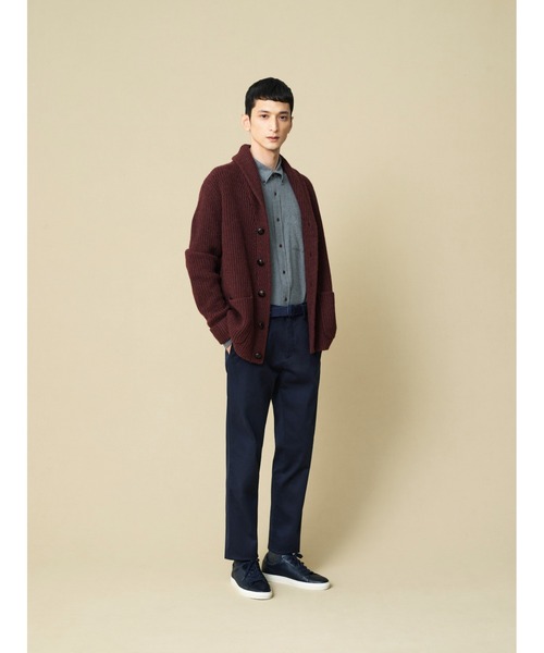 Banana Republic(バナナリパブリック)の「Nicklas レザースニーカー(スニーカー・メンズ・ネイビー・9/8.5/8/10)」の7枚目の写真