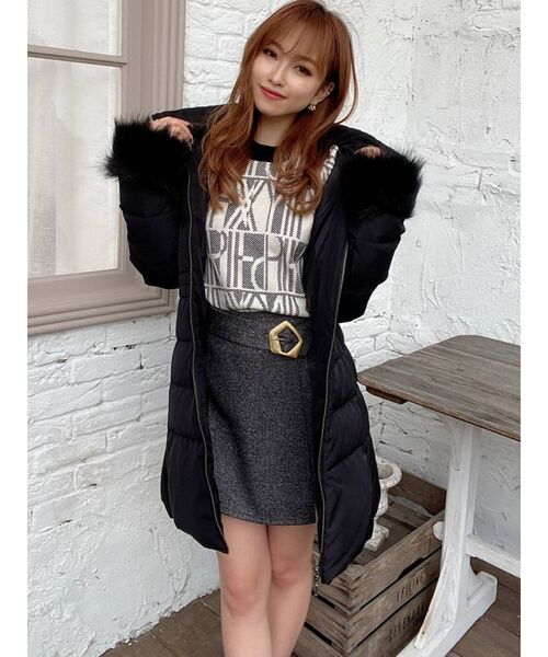 RESEXXY（リゼクシー）の「プリーツスカパン（その他パンツ・レディース・ベージュ/ブラック/ブラウン・FREE）」の10枚目の写真