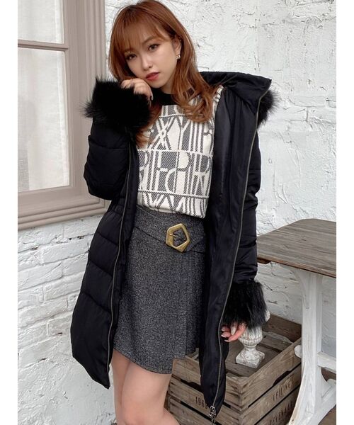 RESEXXY（リゼクシー）の「プリーツスカパン（その他パンツ・レディース・ベージュ/ブラック/ブラウン・FREE）」の11枚目の写真