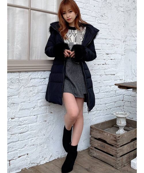 RESEXXY（リゼクシー）の「プリーツスカパン（その他パンツ・レディース・ベージュ/ブラック/ブラウン・FREE）」の18枚目の写真