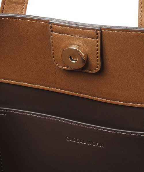 GLOBAL WORK(グローバルワーク)の「モノグラム2WAYトート/218058(トートバッグ・レディース・ブラック/ブラウン/ダークブラウン・FREE)」の21枚目の写真