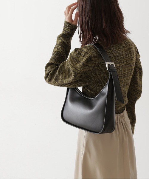 FREE'S MART（フリーズマート）の「◆ワンハンドルバッグ（ハンドバッグ・レディース・ブラック/ホワイト/パープル・ﾌﾘ-）」の8枚目の写真