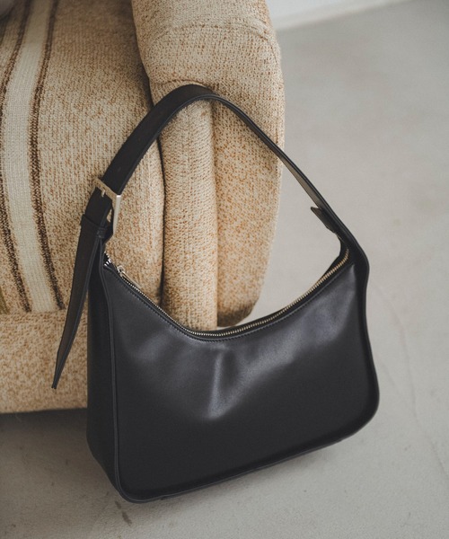 FREE'S MART（フリーズマート）の「◆ワンハンドルバッグ（ハンドバッグ・レディース・ブラック/ホワイト/パープル・ﾌﾘ-）」の6枚目の写真