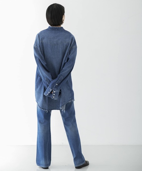 Wrangler（ラングラー）の「『別注』Wrangler×URBAN RESEARCH　DENIM SHIRTS（シャツ/ブラウス・レディース・ブルー・FREE）」の19枚目の写真