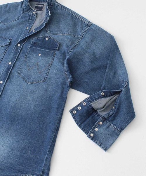 Wrangler（ラングラー）の「『別注』Wrangler×URBAN RESEARCH　DENIM SHIRTS（シャツ/ブラウス・レディース・ブルー・FREE）」の22枚目の写真