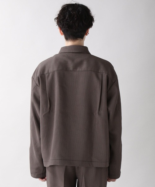 RAGEBLUE（レイジブルー）の「ケミステック/柄ビッグブルゾン＜セットアップ着用可能＞/957897（ブルゾン・メンズ・キャメル/ダークグレー・MEDIUM/LARGE）」の15枚目の写真