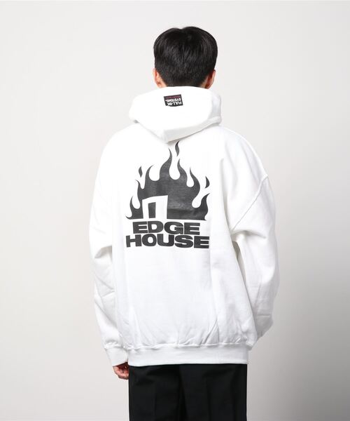 FULL-BK（フルビーケー）の「EDGE HOUSE PARKA（パーカー・メンズ・ホワイト/ブラック・X-LARGE/LARGE/MEDIUM）」の12枚目の写真