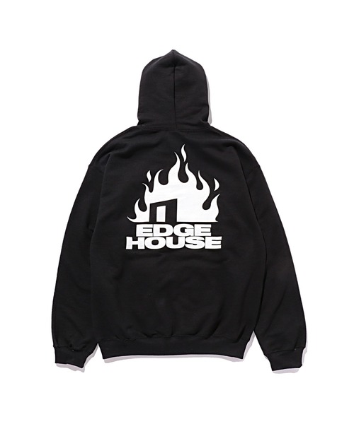 FULL-BK（フルビーケー）の「EDGE HOUSE PARKA（パーカー・メンズ・ホワイト/ブラック・X-LARGE/LARGE/MEDIUM）」の3枚目の写真