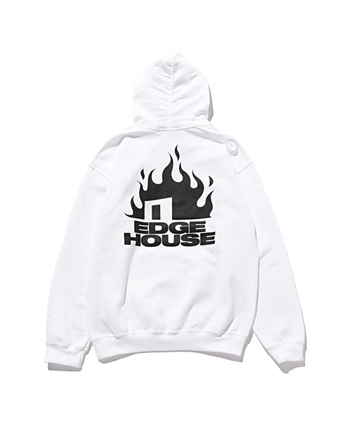 FULL-BK（フルビーケー）の「EDGE HOUSE PARKA（パーカー・メンズ・ホワイト/ブラック・X-LARGE/LARGE/MEDIUM）」の10枚目の写真