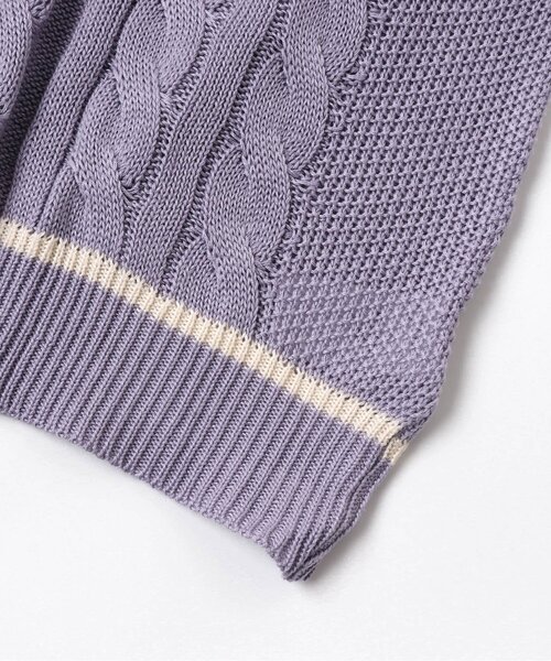 algy（アルジー）の「ニットベスト＆ロンTセット（Tシャツ/カットソー・キッズ・ベージュ/ラベンダー/ミント・MEDIUM/SMALL/XX-SMALL/X-SMALL）」の18枚目の写真