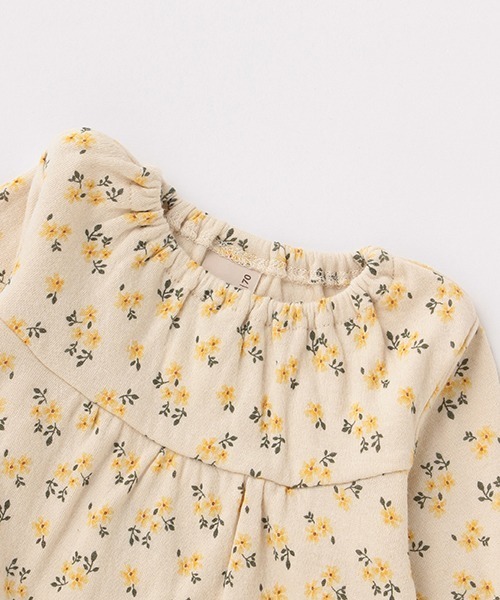 petit main（プティマイン）の「ロンパースBIBセット（ロンパース・キッズ・ライトピンク/ライトベージュ・70cm/80ｃｍ）」の12枚目の写真