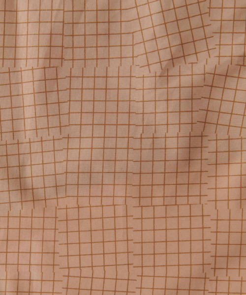 392 plusm（サンキューニプリュスエム）の「Umbrella Kids 45 - check - 790193（長傘・キッズ・ベージュ/オフホワイト/イエロー/グリーン・45cm）」の14枚目の写真