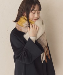 RODE SKO（ロデスコ）の「チェックフリンジストール（ストール/ショール）」