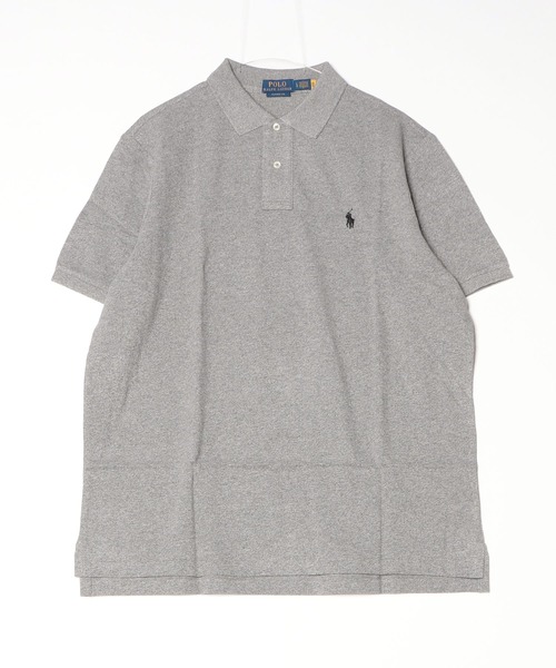 POLO RALPH LAUREN(ポロ ラルフ ローレン)の「アイコニック メッシュ ポロシャツ(ポロシャツ・メンズ・グレー系・XL/XXL/M/S/L/XS)」の3枚目の写真