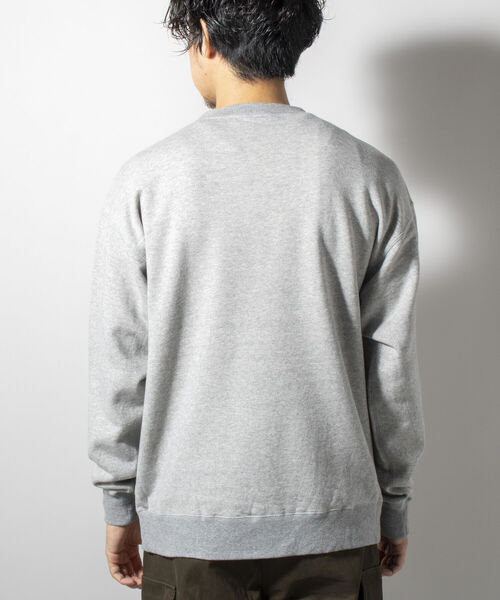 BARNS OUTFITTERS(バーンズアウトフィッターズ)の「【WEB限定】【BARNS OUTFITTERS】別注スウェット RAM(スウェット・メンズ・チャコールグレー/ブルー系その他7・SMALL/MEDIUM/LARGE)」の14枚目の写真