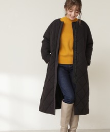 N.(N. Natural Beauty Basic) | キルティングロングコート(その他アウター)