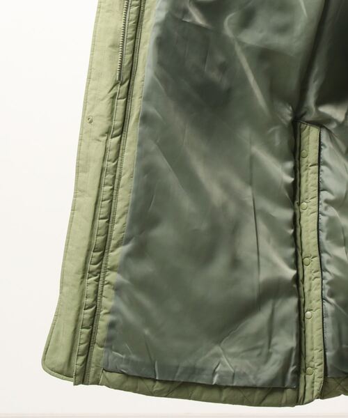 N.（N. Natural Beauty Basic）（エヌエヌナチュラルビューティーベーシック）の「キルティングロングコート（その他アウター・レディース・ブラック/ホワイト/カーキ・MEDIUM）」の15枚目の写真