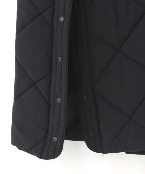 N.（N. Natural Beauty Basic）（エヌエヌナチュラルビューティーベーシック）の「キルティングロングコート（その他アウター・レディース・ブラック/ホワイト/カーキ・MEDIUM）」の10枚目の写真