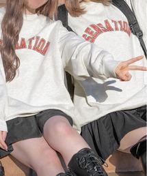 PairPair | 裏起毛カレッジプルオーバー(ユニセックス)(スウェット)