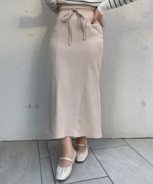 MAJESTIC LEGON（マジェスティックレゴン）の「レトロマーメイドスカート（スカート・レディース・ベージュ/ブルー系その他4/グレー/ブラック系その他・SMALL/MEDIUM）」の10枚目の写真