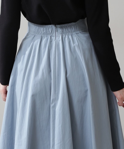 N.(N. Natural Beauty Basic)(エヌエヌナチュラルビューティーベーシック)の「◆サーキュラースカート(スカート・レディース・ベージュ/ブルー/ライトグリーン・MEDIUM)」の17枚目の写真