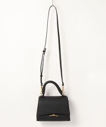 CHARLES & KEITH | ハクスリーメタリック プッシュロックトップハンドル / Huxley Metallic Push-Lock Top Handle Bag(ハンドバッグ)
