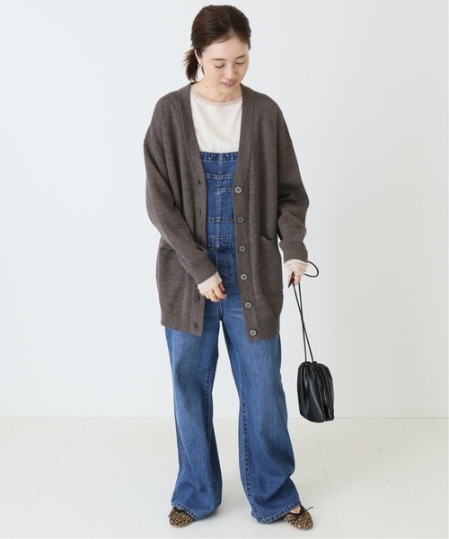 SLOBE IENA（スローブイエナ）の「《追加》レイヤードスリーブロンTEE◆（Tシャツ/カットソー・レディース・ホワイト/ナチュラル/ブルー系その他・FREE）」の9枚目の写真