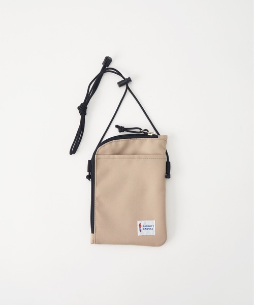 PARROTT CANVAS(パロットキャンバス)の「PARROTT CANVAS/パロットキャンバス ピットポーチ(ショルダーバッグ・レディース・グレイッシュベージュ/カーキ/ブラック・FREE)」の17枚目の写真