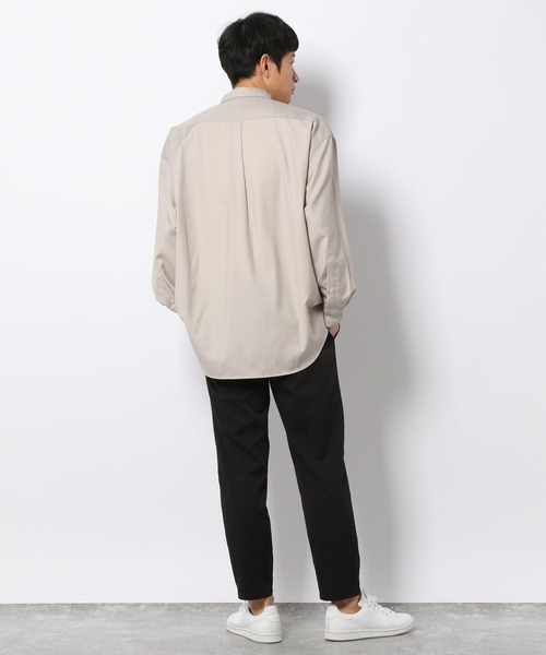 LAKOLE（ラコレ）の「ニットドッキングシャツ / 264619（シャツ/ブラウス・メンズ・ネイビー/アイボリー/チャコール・MEDIUM/LARGE）」の12枚目の写真