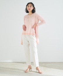 ANAYI（アナイ）の「シルクデシンスカラップロング カーディガン