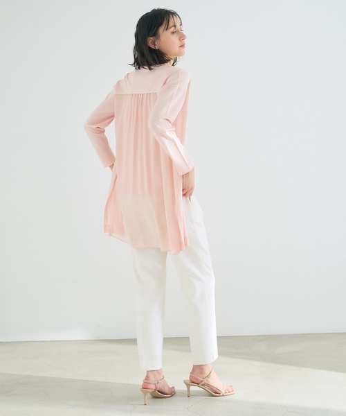 ANAYI（アナイ）の「シルクデシンスカラップロング カーディガン