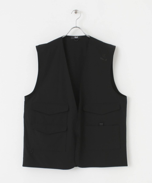 SENSE OF PLACE by URBAN RESEARCH（センスオブプレイスバイアーバンリサーチ）の「Uiscel　マルチポケットオーバーベスト（ベスト・メンズ・ブラック/ベージュ/グリーン・ONE）」の5枚目の写真