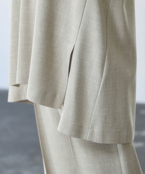 ROPE'（ロペ）の「【セットアップ対応】スラブツイードジレベスト（ベスト・レディース・ブラウン/ベージュ系その他/キャメル・38）」の16枚目の写真