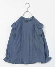 GLOBAL WORK | キッズ/レース*デニム/フリルブラウス/267086(シャツ/ブラウス)