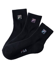 FILA（フィラ）の「FILA フィラ ブランド ロゴ ワンポイント 足底パイル ショートソックス 靴下 23cm 24cm 25cm（ソックス/靴下・レディース）」