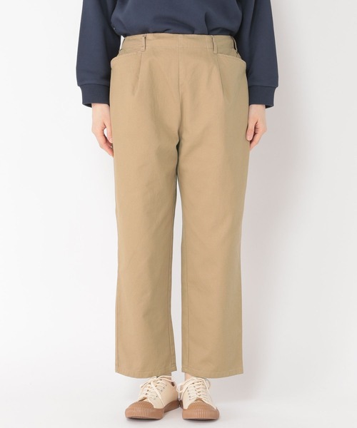 studio CLIP（スタディオクリップ）の「【低身長向けアイテム/WEB限定】ストレートチノパンツ（チノパンツ・レディース・ベージュ/アイボリー・SMALL/MEDIUM）」の10枚目の写真
