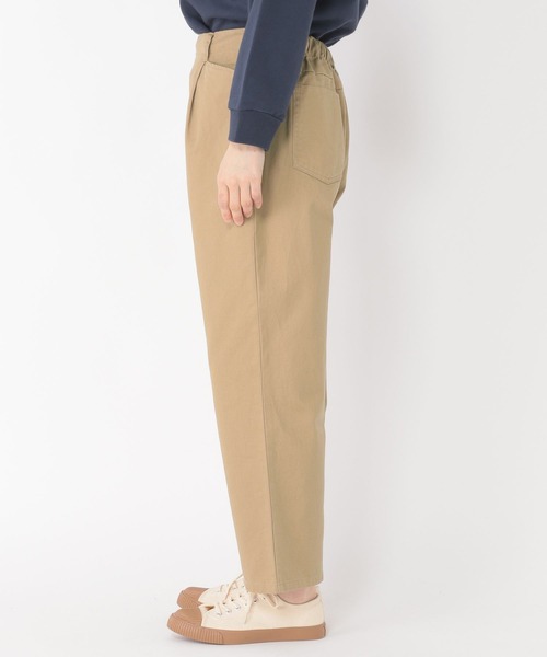 studio CLIP（スタディオクリップ）の「【低身長向けアイテム/WEB限定】ストレートチノパンツ（チノパンツ・レディース・ベージュ/アイボリー・SMALL/MEDIUM）」の11枚目の写真
