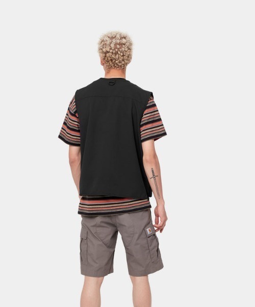 Carhartt WIP（カーハートダブリューアイピー）の「Carhartt WIP/カーハートダブリューアイピー ELMWOOD VEST ベスト アウトドア/フェス/キャンプ I026023（ベスト・メンズ・ブラック/アーミー/ライトベージュ・L/M/S）」の10枚目の写真