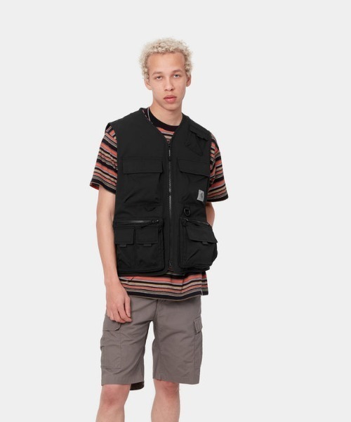 Carhartt WIP（カーハートダブリューアイピー）の「Carhartt WIP/カーハートダブリューアイピー ELMWOOD VEST ベスト アウトドア/フェス/キャンプ I026023（ベスト・メンズ・ブラック/アーミー/ライトベージュ・L/M/S）」の11枚目の写真
