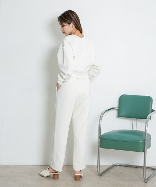 KBF（ケイビーエフ）の「2WAYスナップボタンカーディガン（カーディガン/ボレロ・レディース・ラベンダー/アイボリー/ネイビー・ONE）」の11枚目の写真