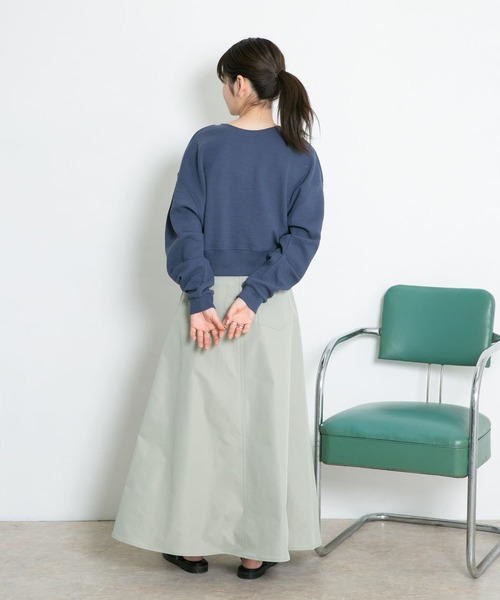 KBF（ケイビーエフ）の「2WAYスナップボタンカーディガン（カーディガン/ボレロ・レディース・ラベンダー/アイボリー/ネイビー・ONE）」の19枚目の写真