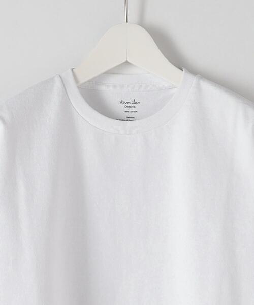 Steven Alan(スティーブンアラン)の「<Steven Alan> ORGANIC SHORT SLEEVE TEE -BOLD/Tシャツ(Tシャツ/カットソー・メンズ・ホワイト/ライトグレー/オリーブ/ダークグレー/オフホワイト/レッド/ダークブラウン/マスタード・S/M/L/XL)」の17枚目の写真