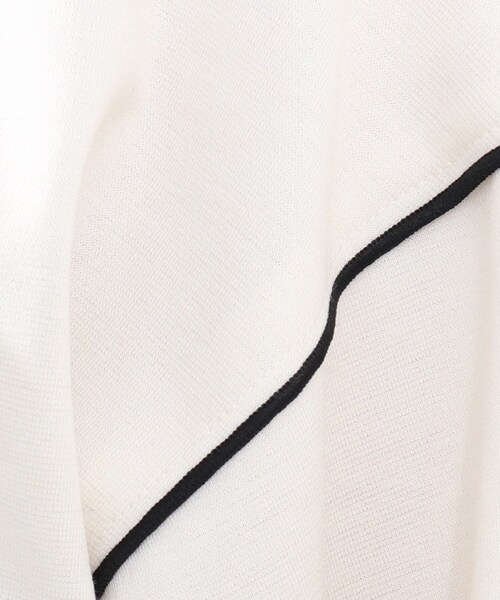 DRESKIP（ドレスキップ）の「◆配色メロ－ゆったりプルオーバー（Tシャツ/カットソー・レディース・レモンイエロー/ライトグリーン/ブラック/オフホワイト・03/04/02）」の11枚目の写真