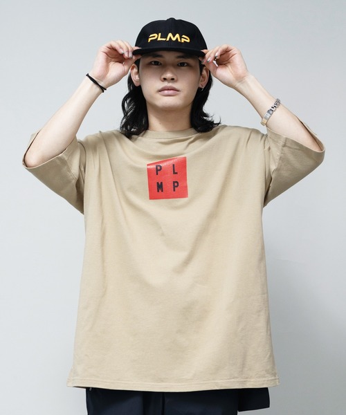 PSYCHOLOGICAL METAMORPHOSIS(サイコロジカルメタモーフォーセス)の「BOX BIG TEE(Tシャツ/カットソー・メンズ・ネイビー/カーキ/ブラック・MEDIUM/X-LARGE/LARGE)」の3枚目の写真