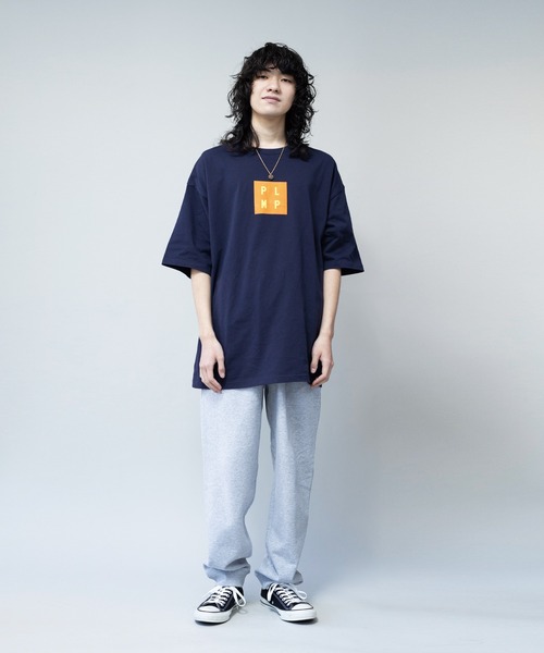PSYCHOLOGICAL METAMORPHOSIS(サイコロジカルメタモーフォーセス)の「BOX BIG TEE(Tシャツ/カットソー・メンズ・ネイビー/カーキ/ブラック・MEDIUM/X-LARGE/LARGE)」の16枚目の写真