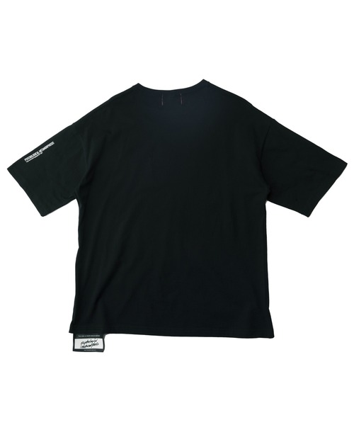 PSYCHOLOGICAL METAMORPHOSIS(サイコロジカルメタモーフォーセス)の「BOX BIG TEE(Tシャツ/カットソー・メンズ・ネイビー/カーキ/ブラック・MEDIUM/X-LARGE/LARGE)」の20枚目の写真