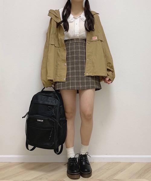 Cham.(チャム)の「メッシュバックパック(バックパック/リュック・レディース・ホワイト/ブラック・F)」の8枚目の写真