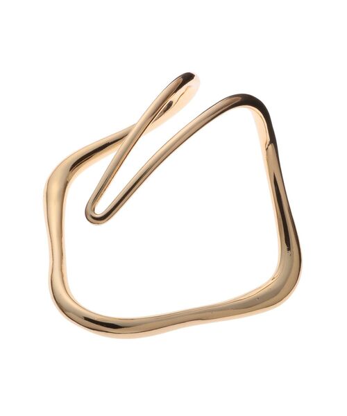 LAGUNAMOON(ラグナムーン)の「カーブラインバングル(ブレスレット・レディース・シルバー/ゴールド・FREE)」の2枚目の写真