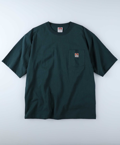 BEN DAVIS(ベンデイビス)の「【BEN DAVIS】ベーシックポケットTシャツ(Tシャツ/カットソー・メンズ・グリーン/イエロー/パープル/ホワイト/ライトグレー/ブラック・S/M/L/XL)」の10枚目の写真